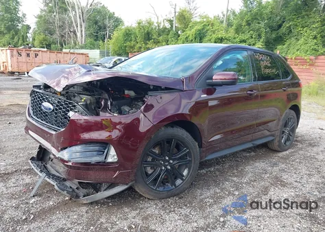 2024 Ford Edge St-Line z USA, uszkodzony, nr VIN 2FMPK4J91RBA64181